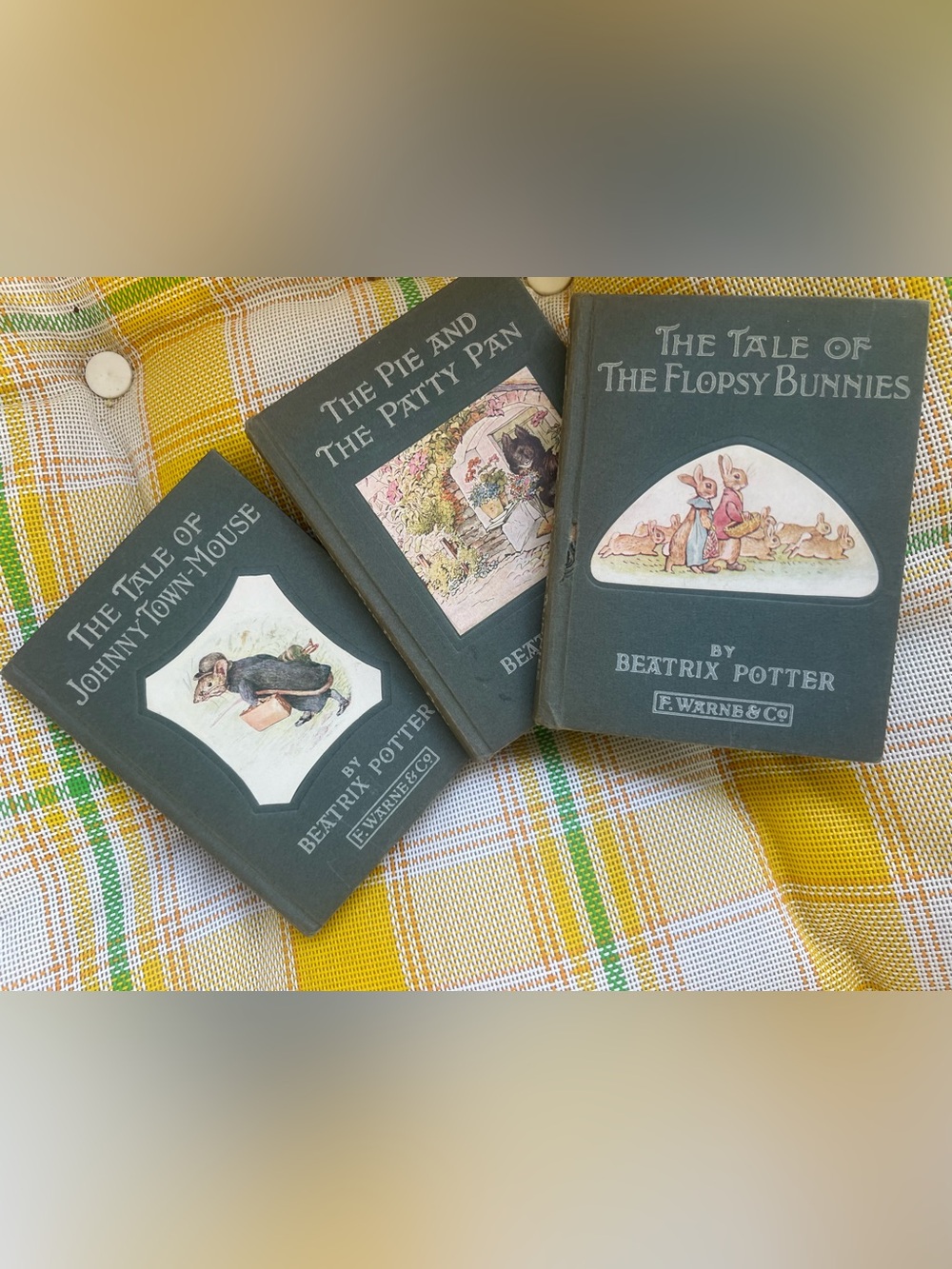 Beatrix Potter Vintage Set of 3
